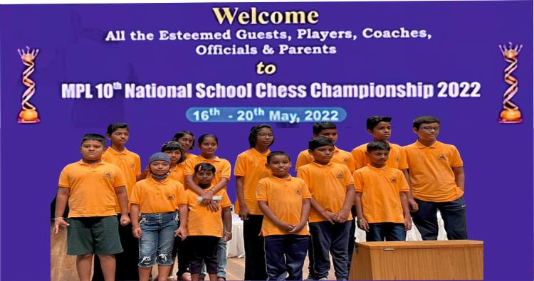 10th National School Chess Championship- 2022 concludes